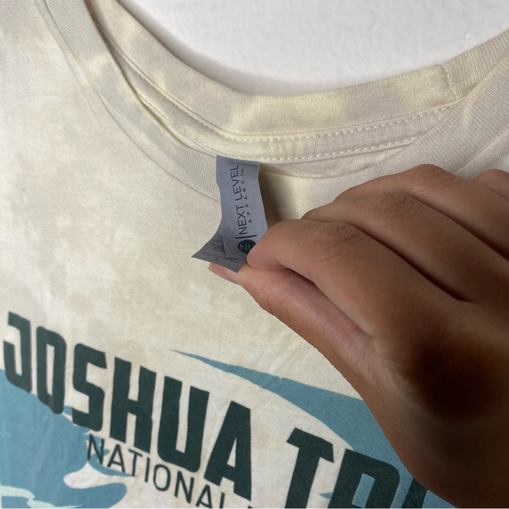 Joshua Tree Bleach Dyed Tee View 4